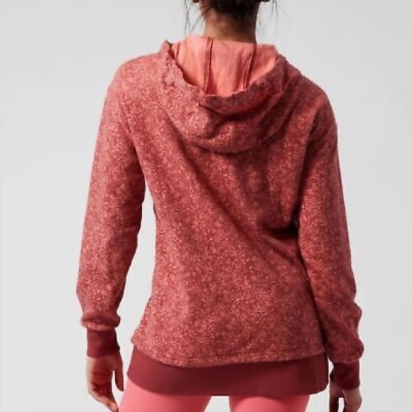 Athleta Sundown Alliance Hoodie Sweatshirt Sz Medium Yoga Athleisure Lounge G23 - Picture 3 of 12